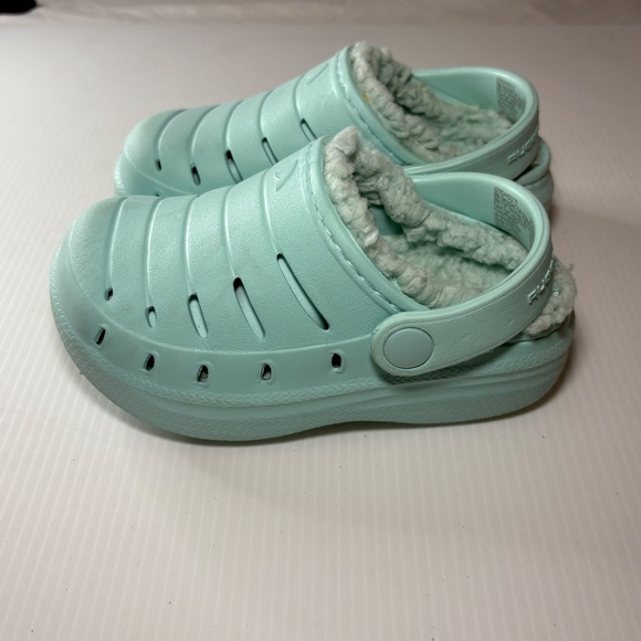 Rugged Shark Kids Eva Lined Clogs, Size 7 Green Slip on Shoes/Sandals - Picture 6 of 11